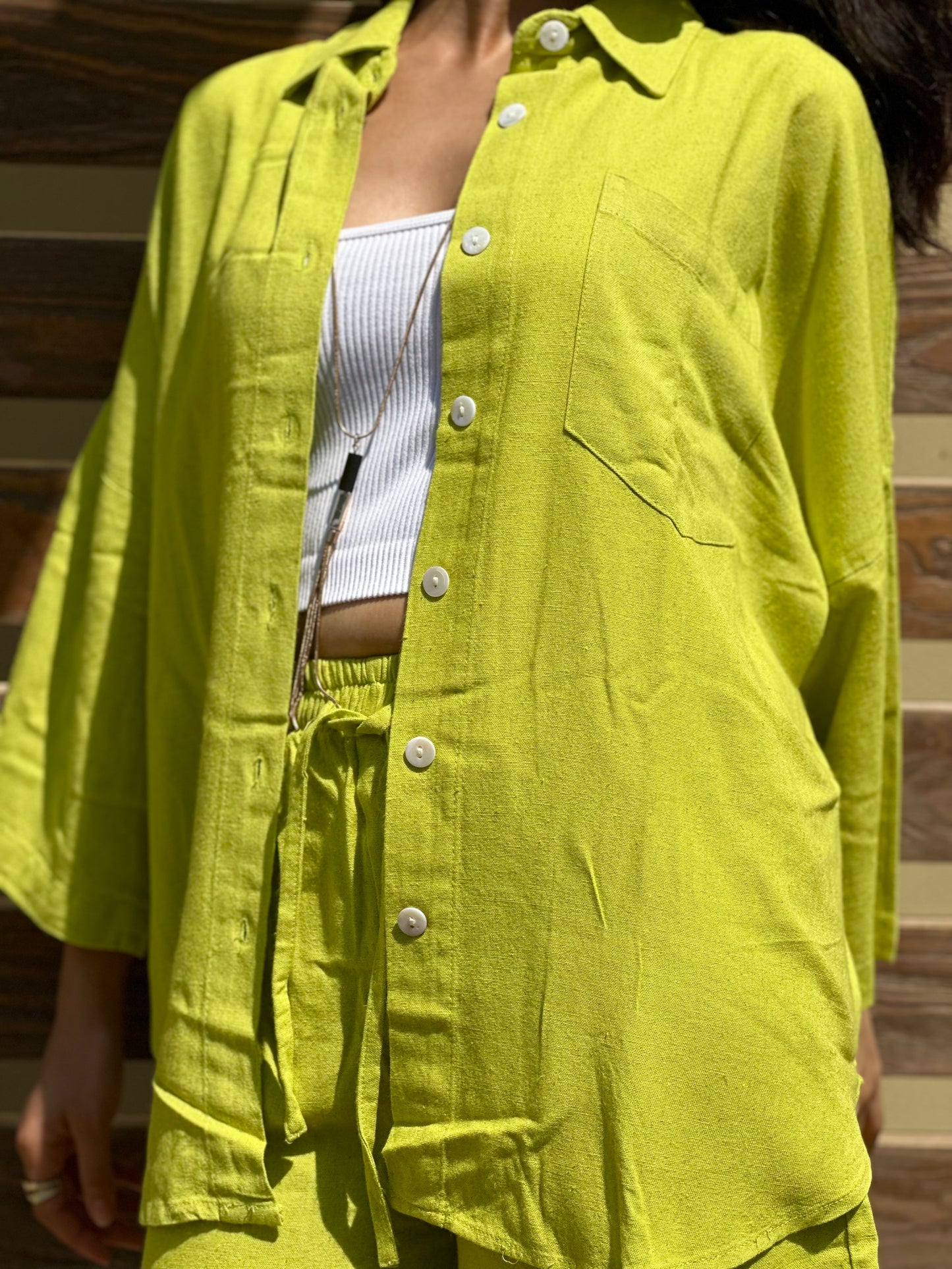 Breezy Linen Short Set