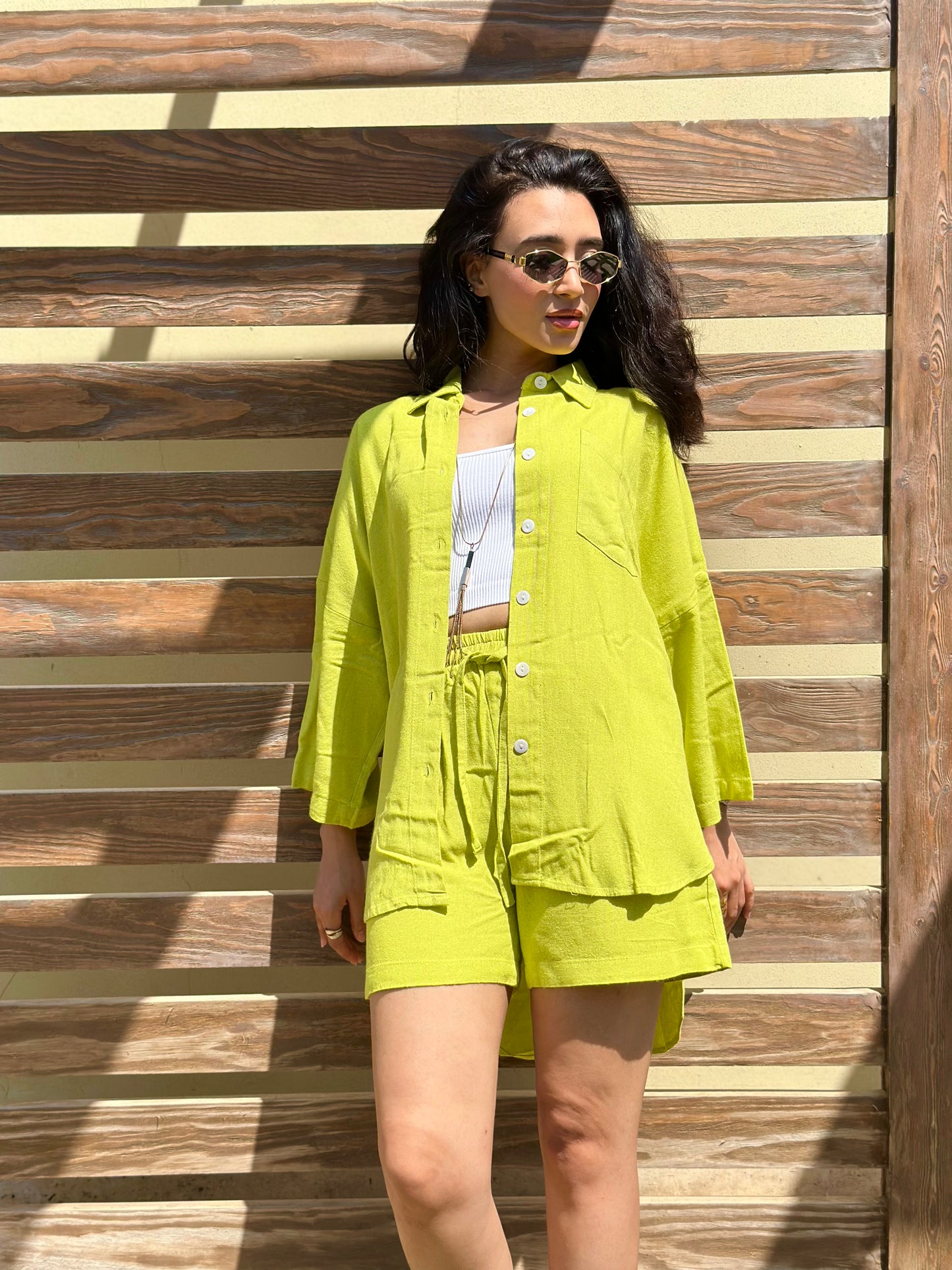 Breezy Linen Short Set