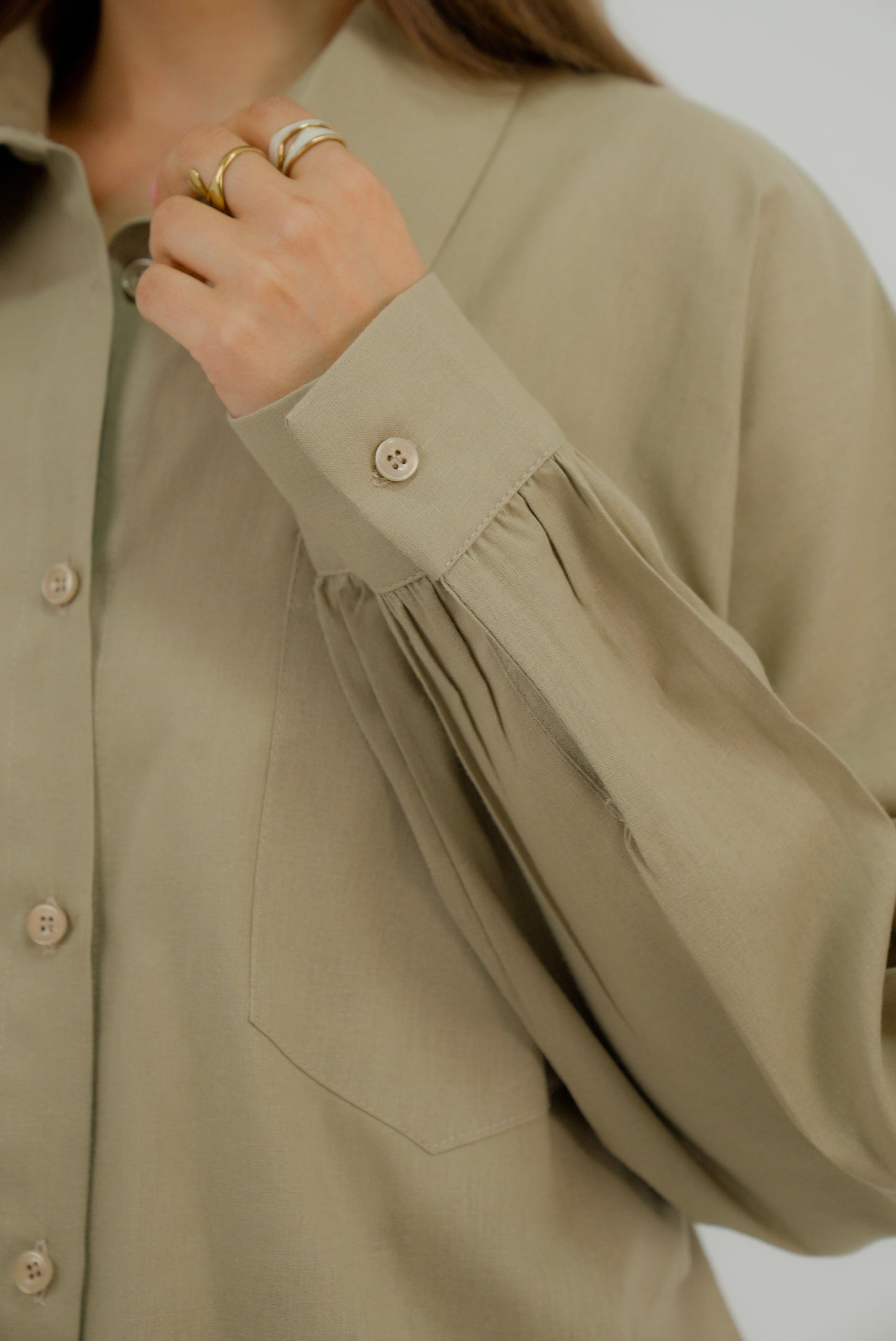 Everyday Linen Shirt - Khaki