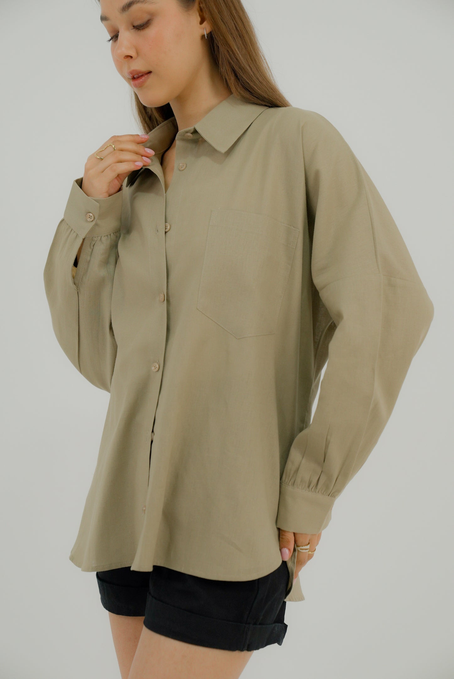 Everyday Linen Shirt - Khaki