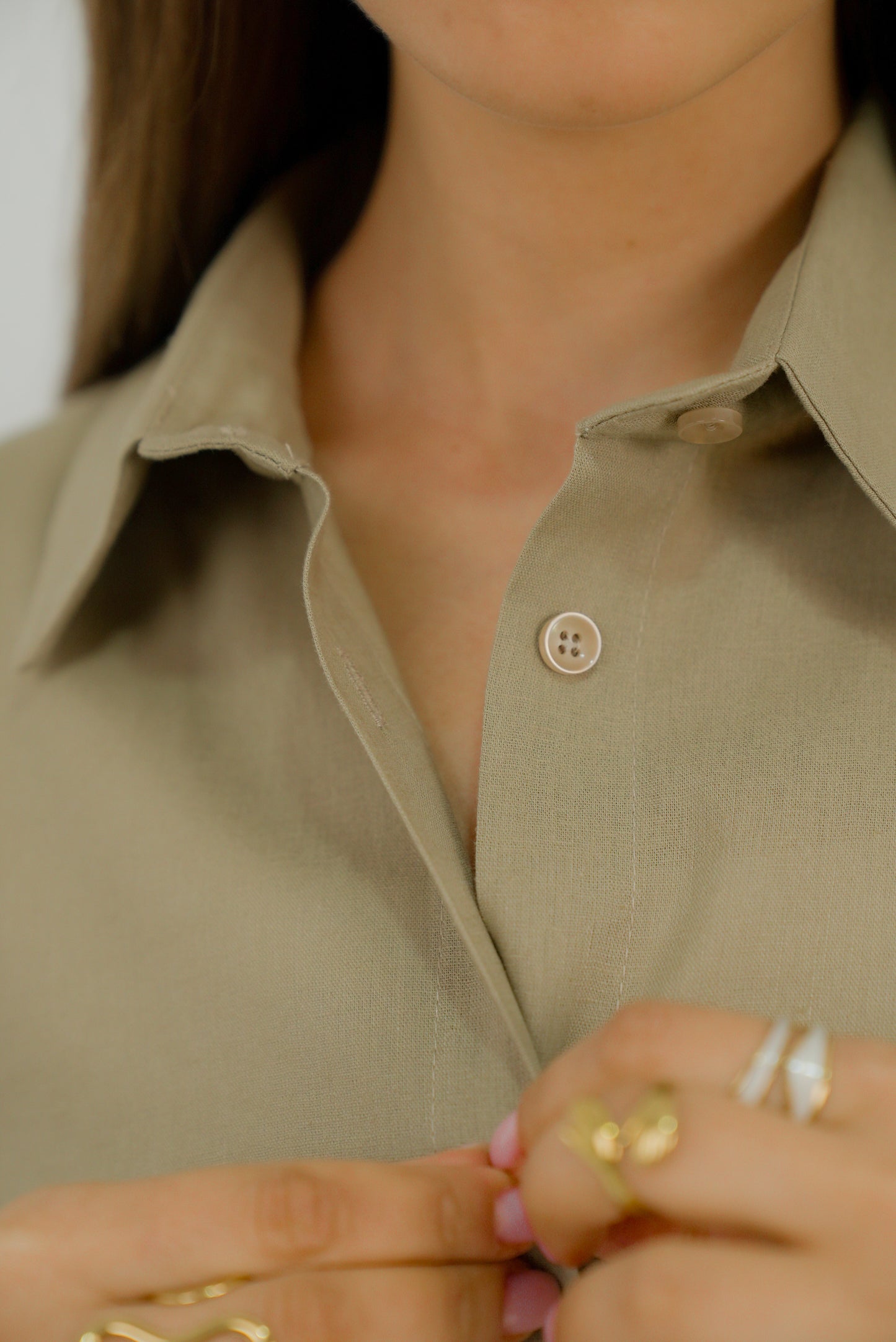 Everyday Linen Shirt - Khaki
